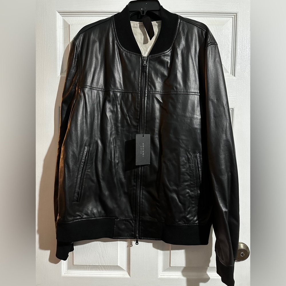 ORCIANI Cover Nappa leather Jacket  size:56